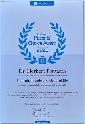 Wie auch in den Vorjahren, sind wir nun auch für 2020 von Ihnen durch zahlreiche positive Bewertungen ganz vorne mit dabei. Wir freuen uns über Ihr Vertrauen!  Ihr Dr. Herbert Pontasch und sein Praxisteam.